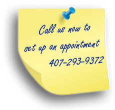 Call us now to set up an appointment 407-293-9372